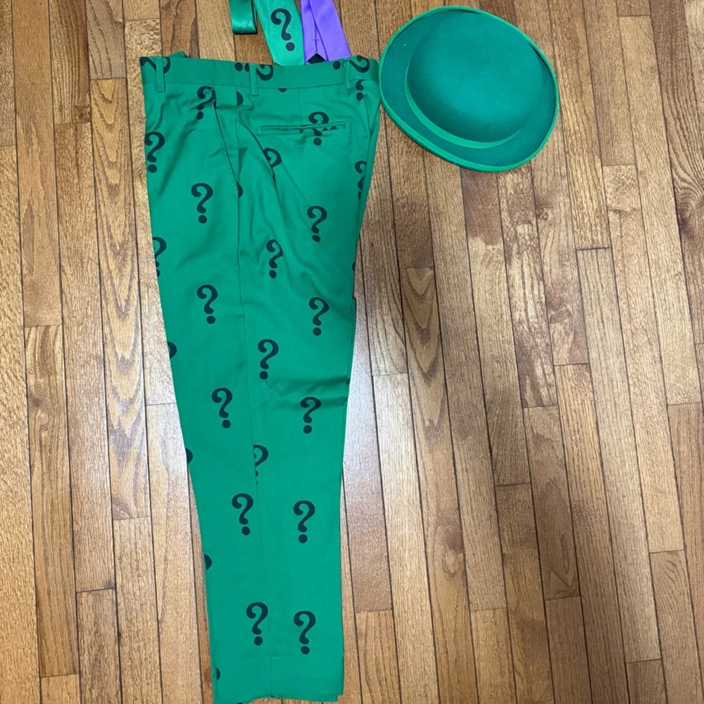 DC Comics Green Riddler Costume Set - Picture 2 of 11